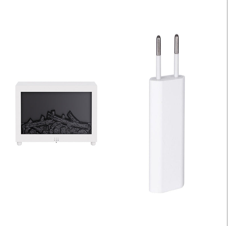 3D Flame Aromatherapy Diffuser – Large Mist Output | Essential Oil Humidifier with Colorful LED Fire Effect